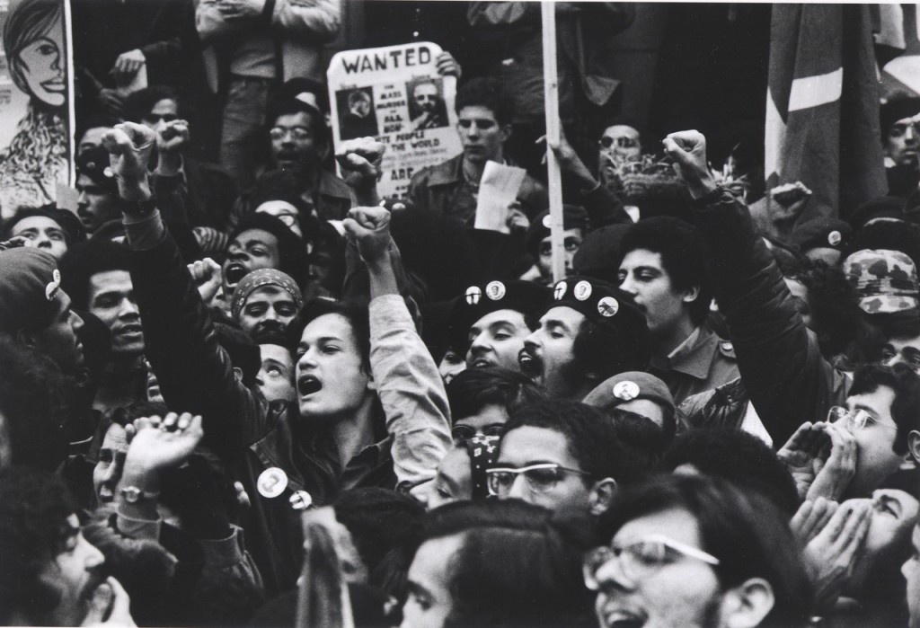 Young Lords Party Rally for Bobby Seale, New York 21 and Rafael Viera (March 1969) Black and White Photograph Photograph by: Hiram Maristany 8 x 10 Hiram Maristany Collection