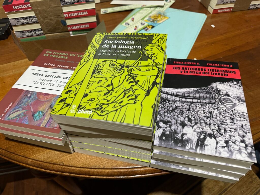 Publicaciones de Silvia Rivera Cusicanqui